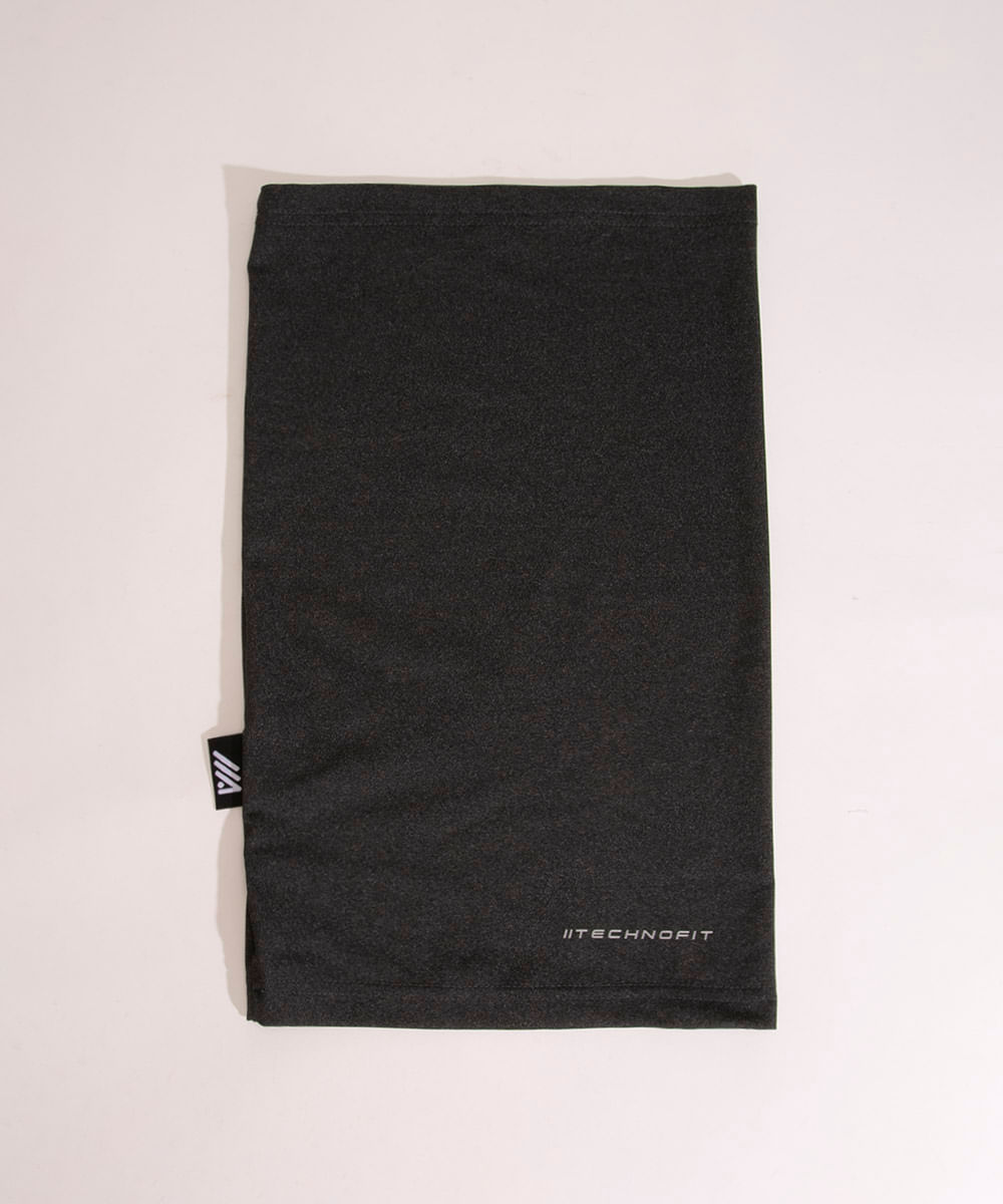 protetor de pescoço esportivo ace cinza mescla escuro