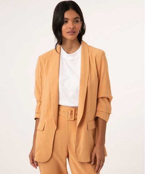 blazer-longo-manga-7-8-com-franzido-kaki-9970683-Kaki_1