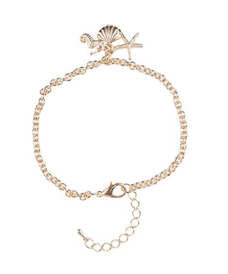 Pulseira-com-Pingentes-Fundo-do-Mar-Dourada-8128531-Dourado_1