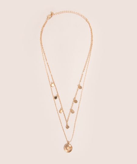 colar-duplo-medalhas-e-pingente-redondo-dourado-1009123-Dourado_1