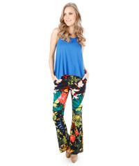 Calca-Flare-Floral-Preta-8044948-Preto_3