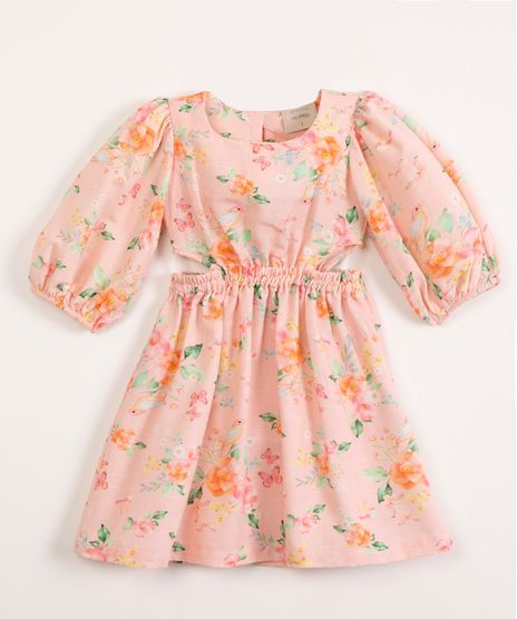 vestido-infantil-manga-curta-bufante-passaro--rosa-1021990-Rosa_1