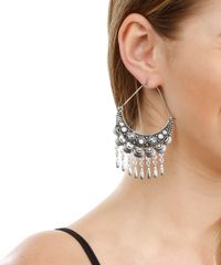 Par-de-Brincos-de-Argola-com-Pedrarias-Prateado-8095634-Prateado_2