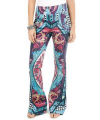 Calca-Flare-Adriana-Barra-Arabescos-Azul-Claro-8098139-Azul_Claro_1