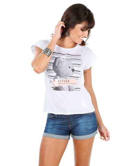 Blusa-com-Estampa--Ursinho-Criminoso--Branca-8166141-Branco_1