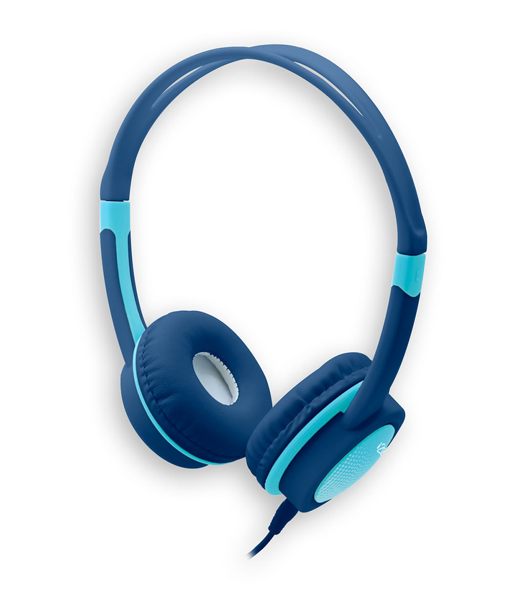 headphone kids go azul - AZUL