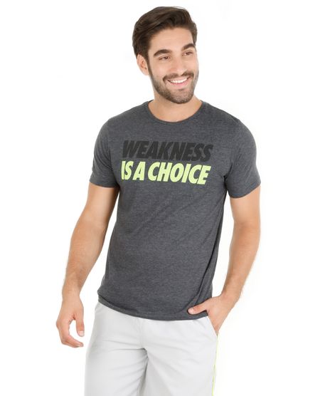 Camiseta-Ace--Weakness-is-a-Choice--Cinza-Escuro-8164553-Cinza_Escuro_1