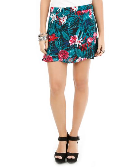 Saia-Skater-Floral-Verde-8107412-Verde_1 Saia-Skater-Floral-Verde-8107412-Verde_1
