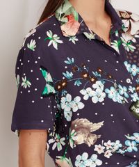 Camisa-Cropped-de-Viscose-Estampada-Floral-com-No-Manga-Curta-Azul-Marinho-9962366-Azul_Marinho_4