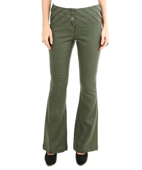 Calca-Flare-em-Linho-Verde-Militar-8043453-Verde_Militar_1