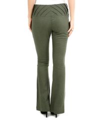 Calca-Flare-em-Linho-Verde-Militar-8043453-Verde_Militar_2