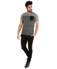 Camiseta-Listrada-com-Bolso-Cinza-Mescla-8163866-Cinza_Mescla_3