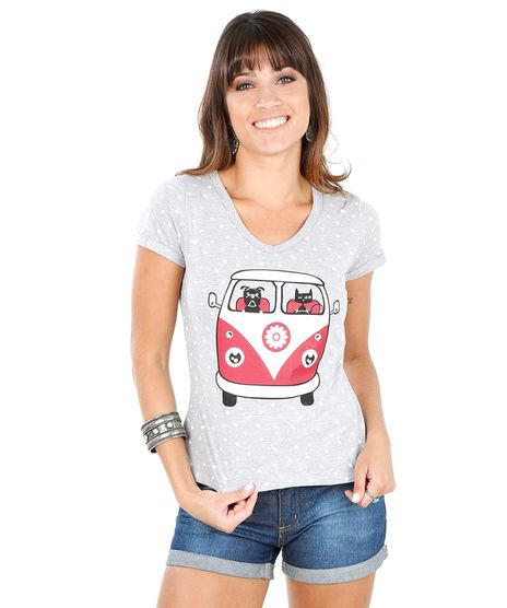 Blusa-com-Estampa-de-Cachorro-e-Gato-Cinza-8158387-Cinza_1