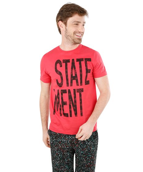 Camiseta-com-Estampa--State-Ment--Vermelha-8170572-Vermelho_1