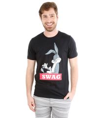 Camiseta-com-Estampa-Pernalonga-Preta-8167988-Preto_1