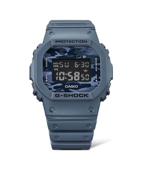 relógio casio feminino w-218hc-2avdf azul - C&A