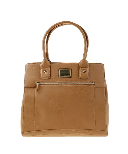 Bolsa-Trapezio-com-Ziper-Marrom-Claro-8043652-Marrom_Claro_1