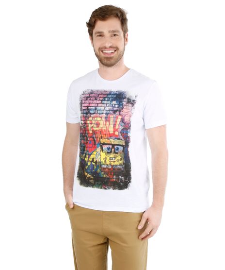 Camiseta-com-Estampa-Bob-Esponja-Branca-8167967-Branco_1