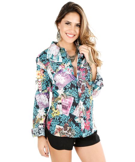 Camisa-Unissex-Adriana-Barra-Post-Card-Preta-8096215-Preto_1 Camisa-Unissex-Adriana-Barra-Post-Card-Preta-8096215-Preto_1