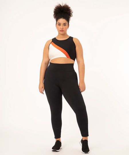 Calça Plus Size Legging Básica Ace Preta