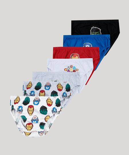 Kit-de-7-Cuecas-Infantis-Os-Vingadores-Multicor-9947409-Multicor_1 Kit-de-7-Cuecas-Infantis-Os-Vingadores-Multicor-9947409-Multicor_1