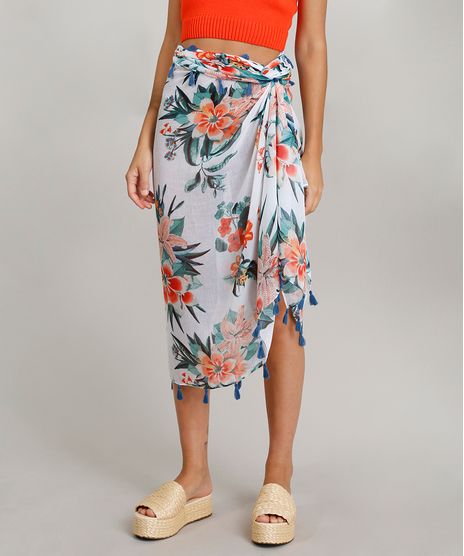 Lenco-Dress-To-Estampado-Floral-com-Tassel-Branco-9249287-Branco_1