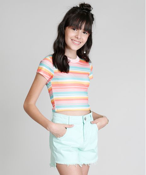 Blusa-Infantil-Cropped-Love-Dress-Listrada-Manga-Curta-Coral-9303274-Coral_1