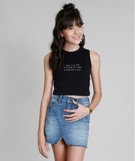 Regata-Cropped-Infantil-Love-Dress-Decote-Redondo-Preta-9283504-Preto_1