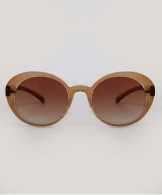 Oculos-de-Sol-Redondo-Feminino-Oneself-Marrom-9341000-Marrom_1