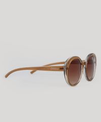 Oculos-de-Sol-Redondo-Feminino-Oneself-Marrom-9341000-Marrom_3