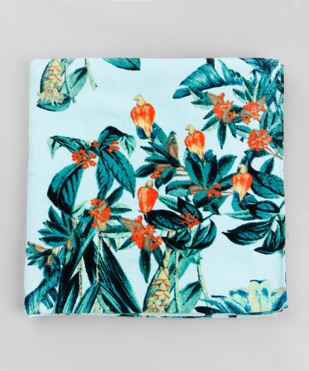 Toalha-de-Praia-Dress-To-Estampada-de-Caju-Verde-Claro-9249288-Verde_Claro_1