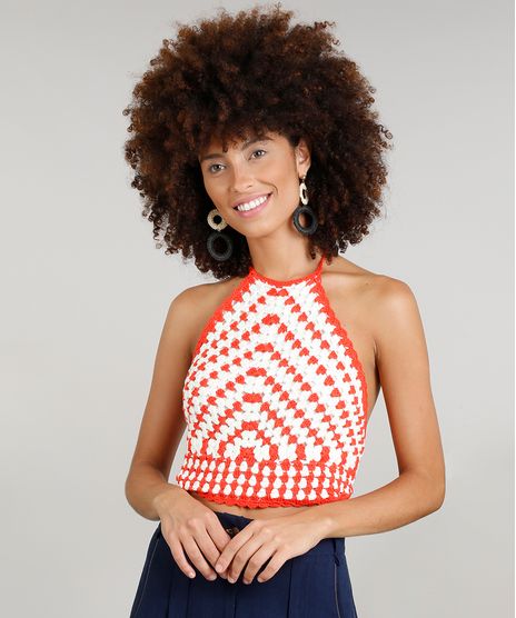 Top-Cropped-Halter-Neck-Feminino-Dress-To-em-Croche-Laranja-9226942-Laranja_1