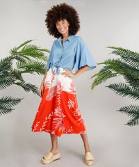 Camisa-Jeans-Feminina-Cropped-Dress-To-Manga-Borboleta-Azul-Claro-9269787-Azul_Claro_2
