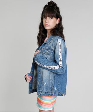 Jaqueta-Jeans-Infantil-Love-Dress-com-Puidos-Manga-Longa-Azul-Medio-9304301-Azul_Medio_1
