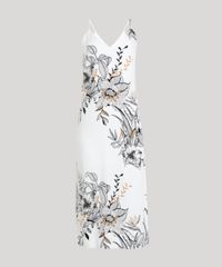 Vestido-Midi-Feminino-Dress-To-Estampado-Floral-com-Fendas-Alcas-Finas-Decote-V-Branco-9226560-Branco_5