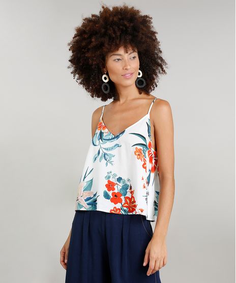 Regata-Cropped-Ampla-Feminina-Dress-To-Estampada-Floral-Alcas-Finas-Decote-V-Branca-9237739-Branco_1