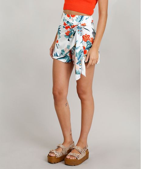 Short-Feminino-com-Transpasse-Dress-To-Estampado-Floral-Branco-9237738-Branco_1