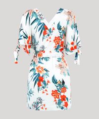 Vestido-Feminino-Curto-Amplo-Dress-to-Estampado-Floral-com-Faixa-Manga-Curta-Decote-V-Branco-9237740-Branco_6