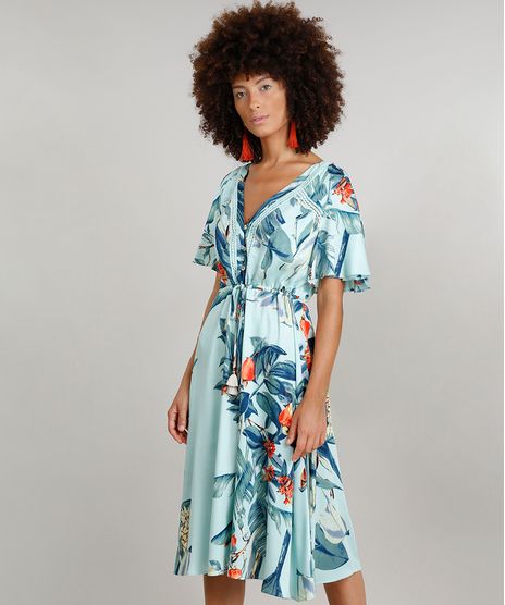 Vestido-Feminino-Midi-Dress-To-Estampado-de-Caju-com-Babado-Decote-V-Verde-Claro-9225243-Verde_Claro_1
