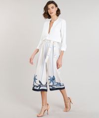 Calca-Feminina-Pantacourt-Listrada-com-Flores-e-Faixa-para-Amarrar-Bege-9246049-Bege_3