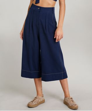 Calca-Pantacourt-Feminina-Dress-To-Linho-Azul-Marinho-9226554-Azul_Marinho_1