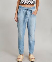Calca-Jeans-Feminina-Mom-Pants-Dress-To-com-Cinto-Azul-Claro-9269776-Azul_Claro_1