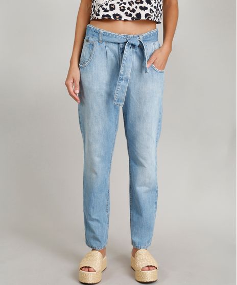 Calca-Jeans-Feminina-Mom-Pants-Dress-To-com-Cinto-Azul-Claro-9269776-Azul_Claro_1