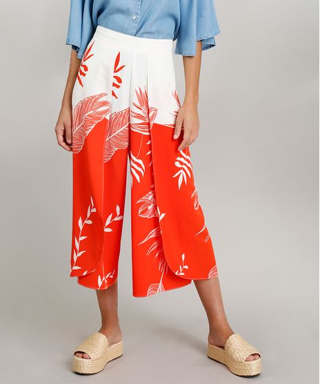 Calca-Pantacourt-Feminina-Envelope-Dress-To-Estampada-de-Ramos-Laranja-9225237-Laranja_1