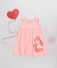 Vestido-Infantil-Princesas-Pequena-Sereia-Ariel-Sem-Manga-Coral-9320874-Coral_2