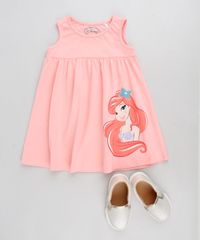 Vestido-Infantil-Princesas-Pequena-Sereia-Ariel-Sem-Manga-Coral-9320874-Coral_4