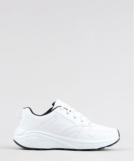 tenis sneaker masculino branco