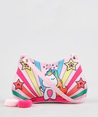 Bolsa-Infantil-Estampada-de-Unicornio---Elasticos-de-Cabelo-Rosa-Claro-9239118-Rosa_Claro_3