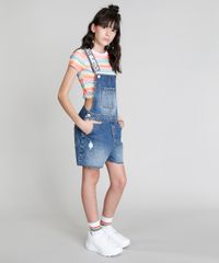 Jardineira-Jeans-Infantil-Love-Dress-com-Puidos-Azul-Medio-9304302-Azul_Medio_2