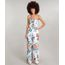 Macacao-Feminino-Dress-To-Estampado-Floral-com-Lace-Up-e-Vazado-Alcas-Finas-Decote-V-Branco-9237737-Branco_1